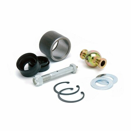 DAYSTAR 2.0in Poly Flex Joint Weld On Includes Outer Sleeve CNC Ball Polyurethane Bushings Greasable Bolt KU70001BK
